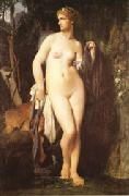 Jules Elie Delaunay Diana France oil painting reproduction